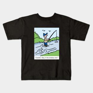 fishing001 Kids T-Shirt